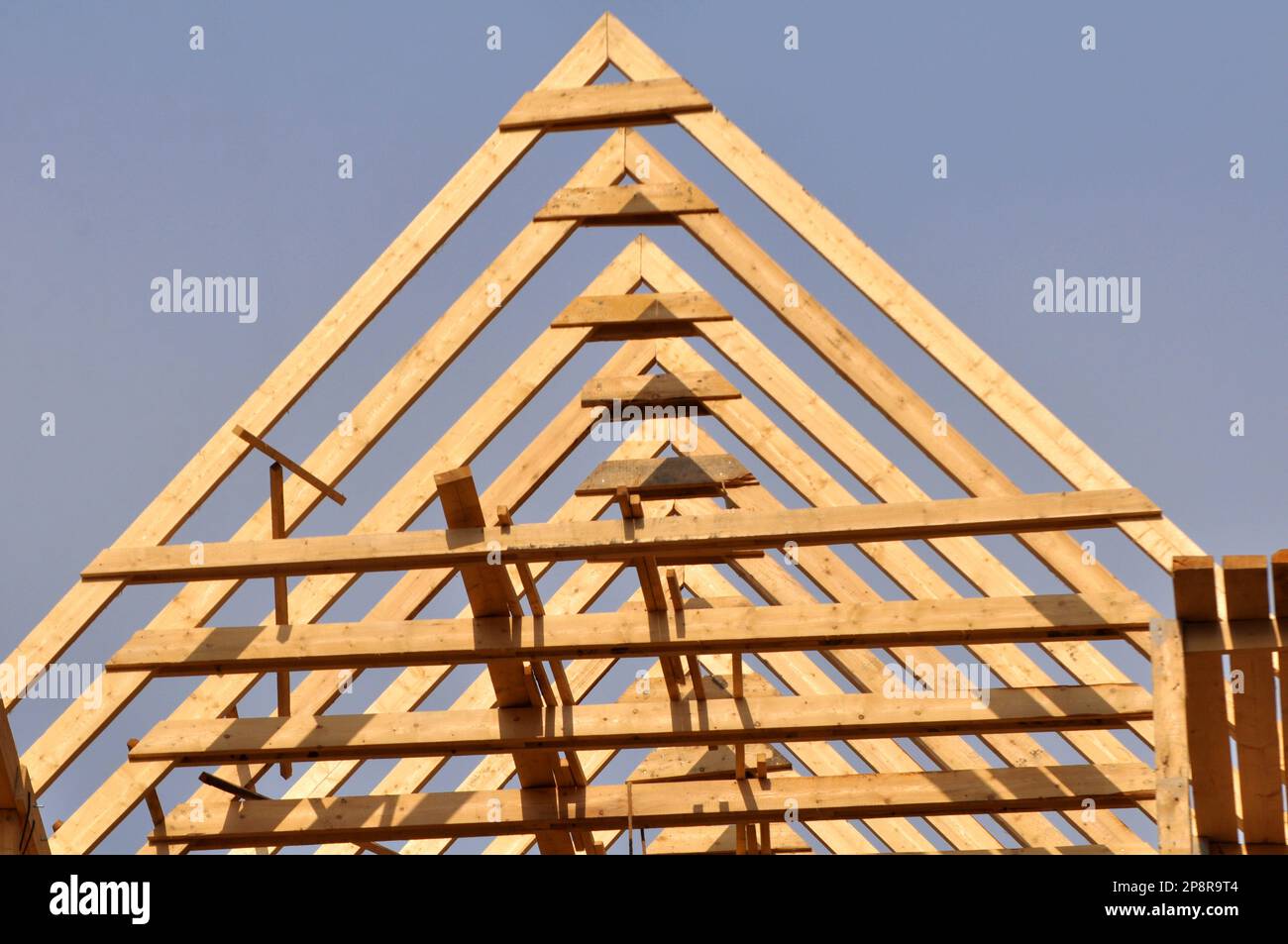 Lumber is used in the construction or reconstruction of the roof Stock