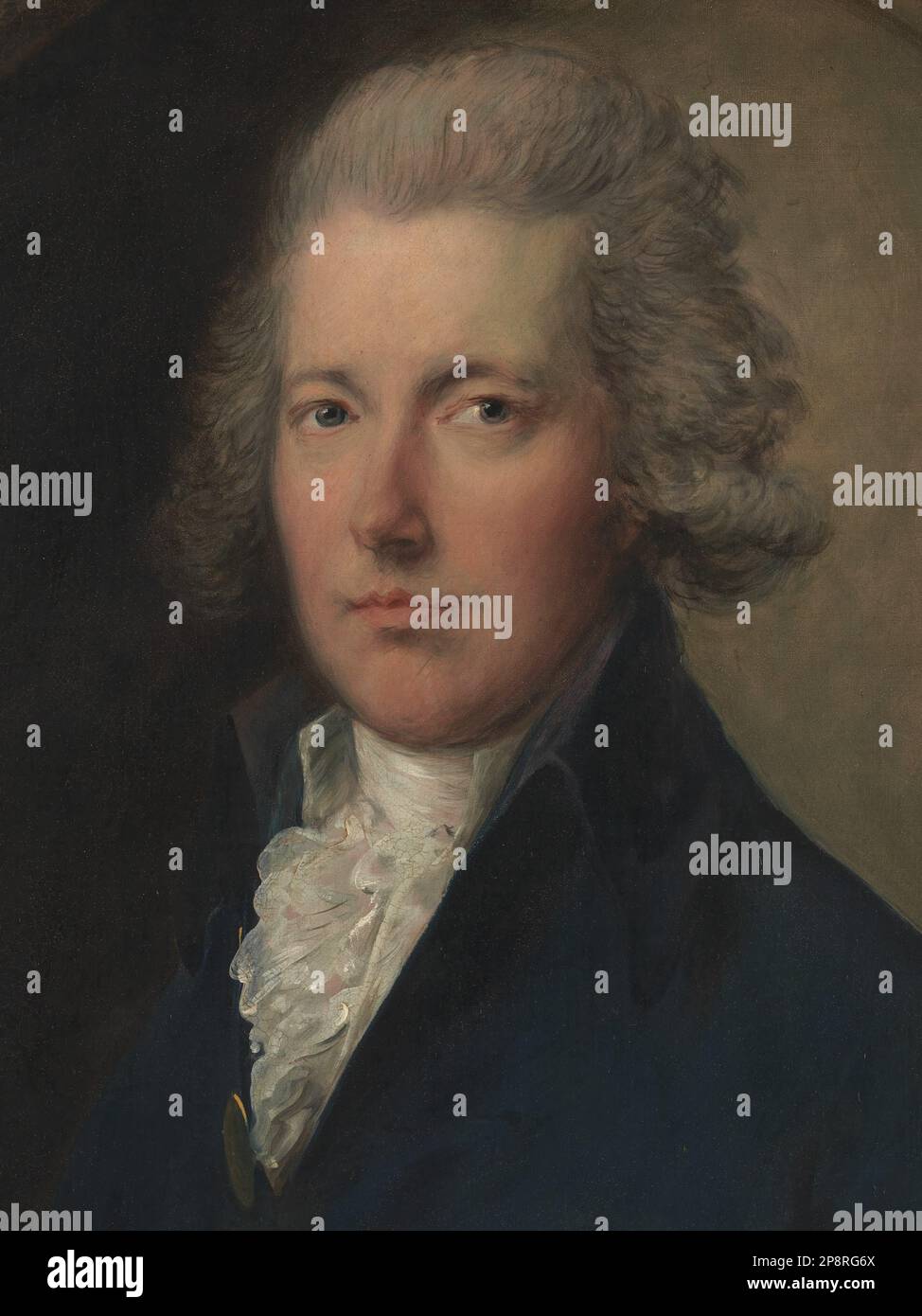 William Pitt between 1787 and 1789 by Thomas Gainsborough Stock Photo