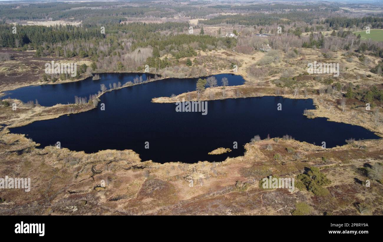 Grassland view two lakes hi-res stock photography and images - Alamy