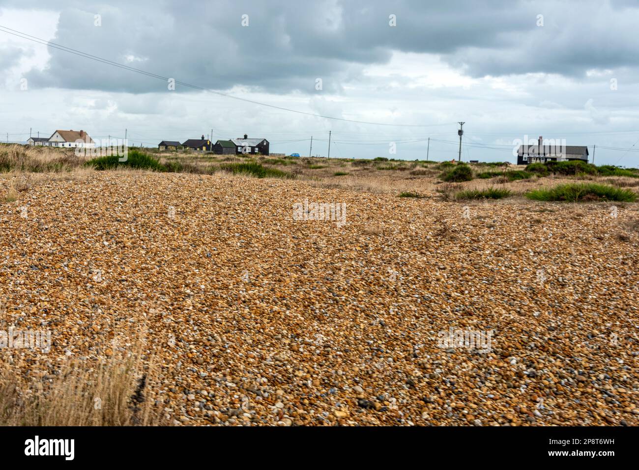 The surrounding area is the only desert in the UK and one of the largest areas of shingle in the
