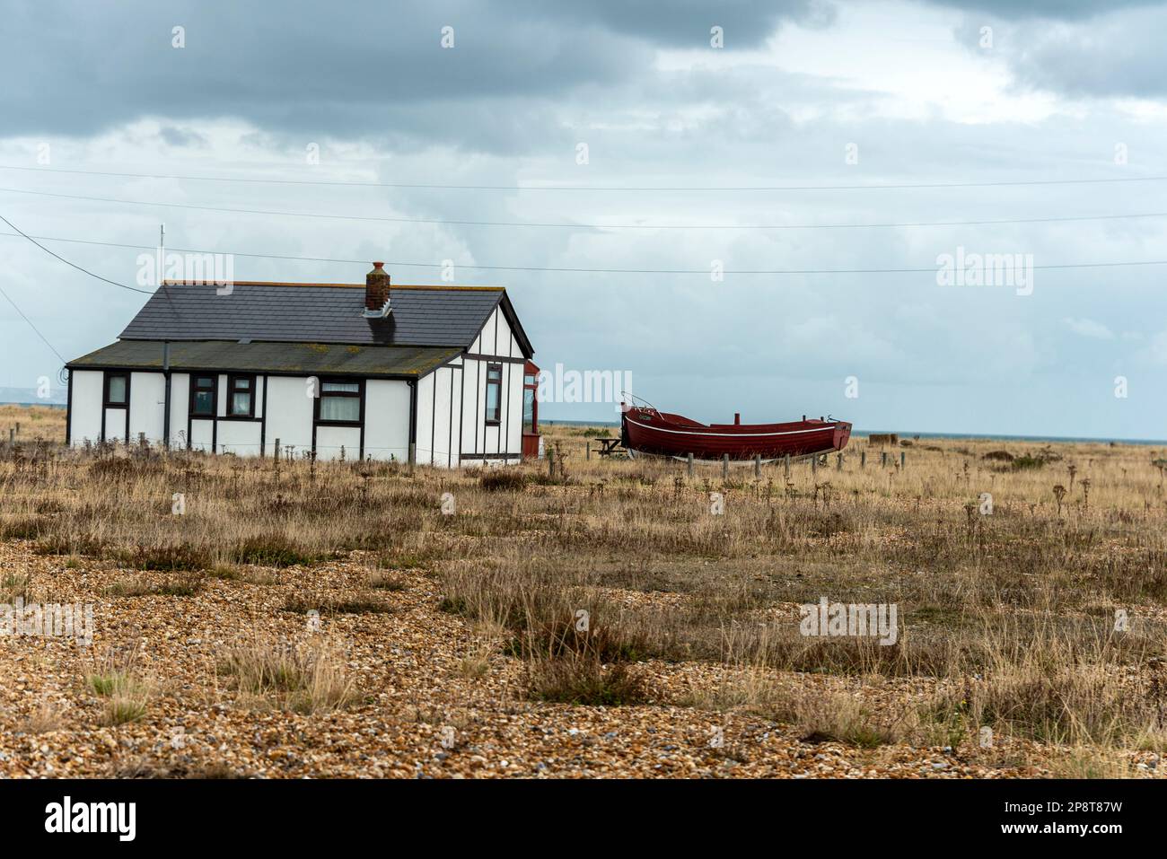The surrounding area is the only desert in the UK and one of the largest areas of shingle in the