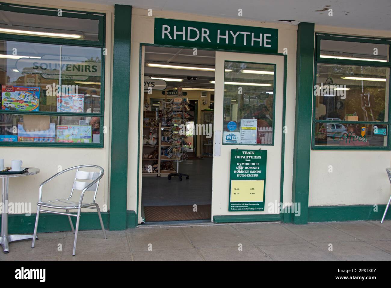 Hythe railway station on the Romney Hythe & Dymchurch miniature railway