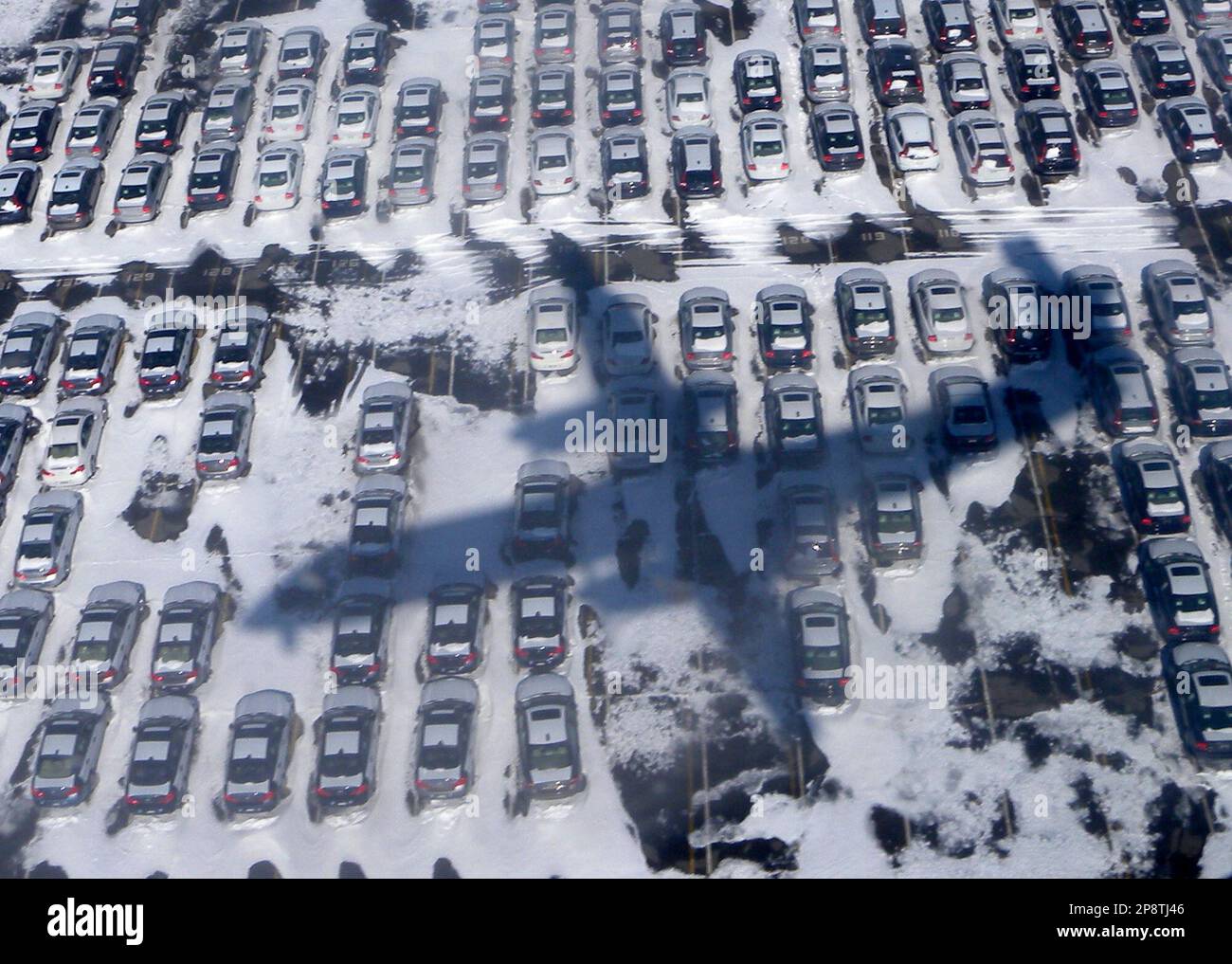 Continental Airlines flight 3306 from Toronto casts a shadow over a