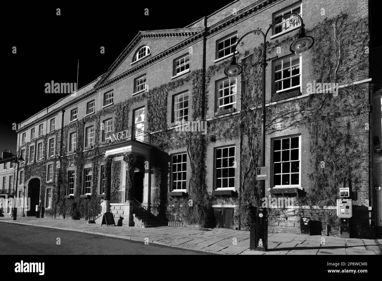 The Angel hotel, Market Square, Bury St Edmunds City, Suffolk, England