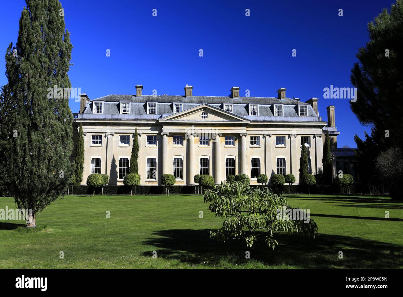 Ickworth House and gardens near Bury St Edmunds, Suffolk, England Stock