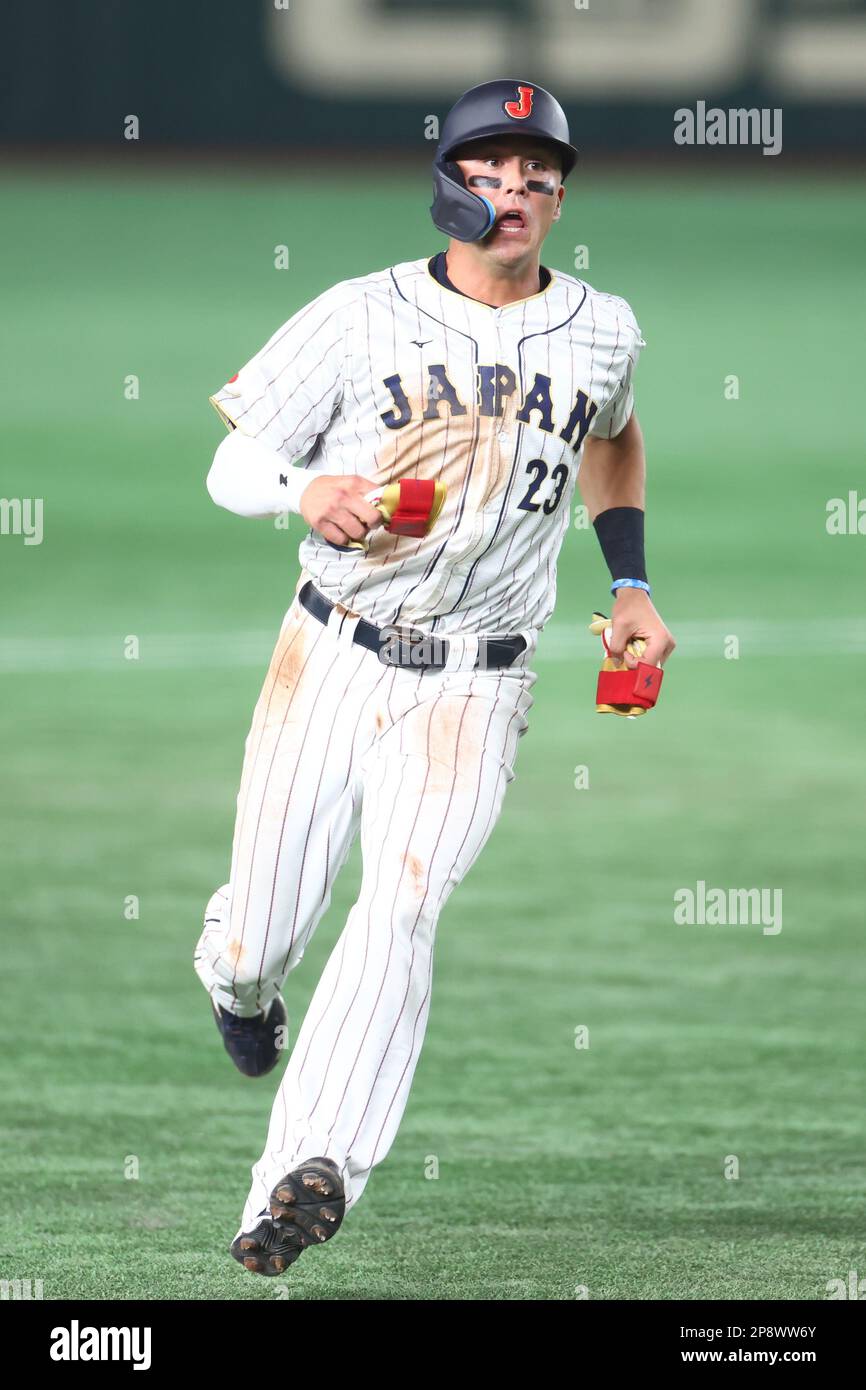 Tokyo, Japan. 9th Mar, 2023. Lars Nootbaar (JPN) Baseball 2023 World