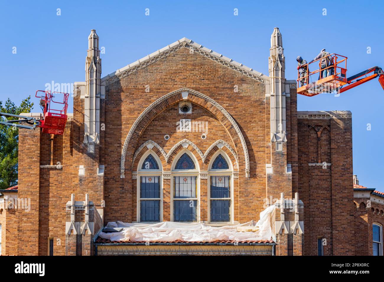 Jlg lift hi-res stock photography and images - Alamy