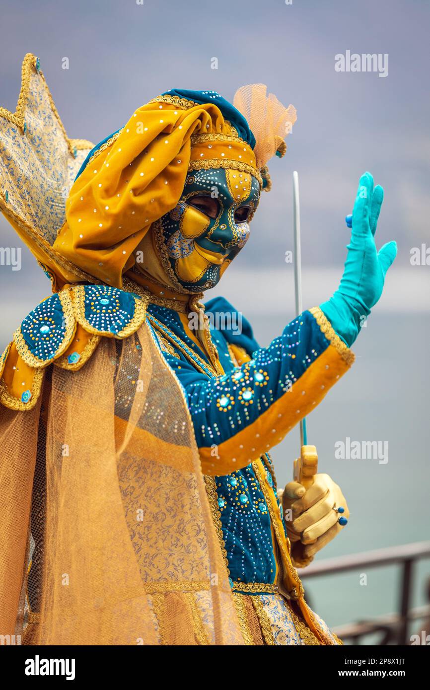 Carnevale di Annecy in Francia Stock Photo