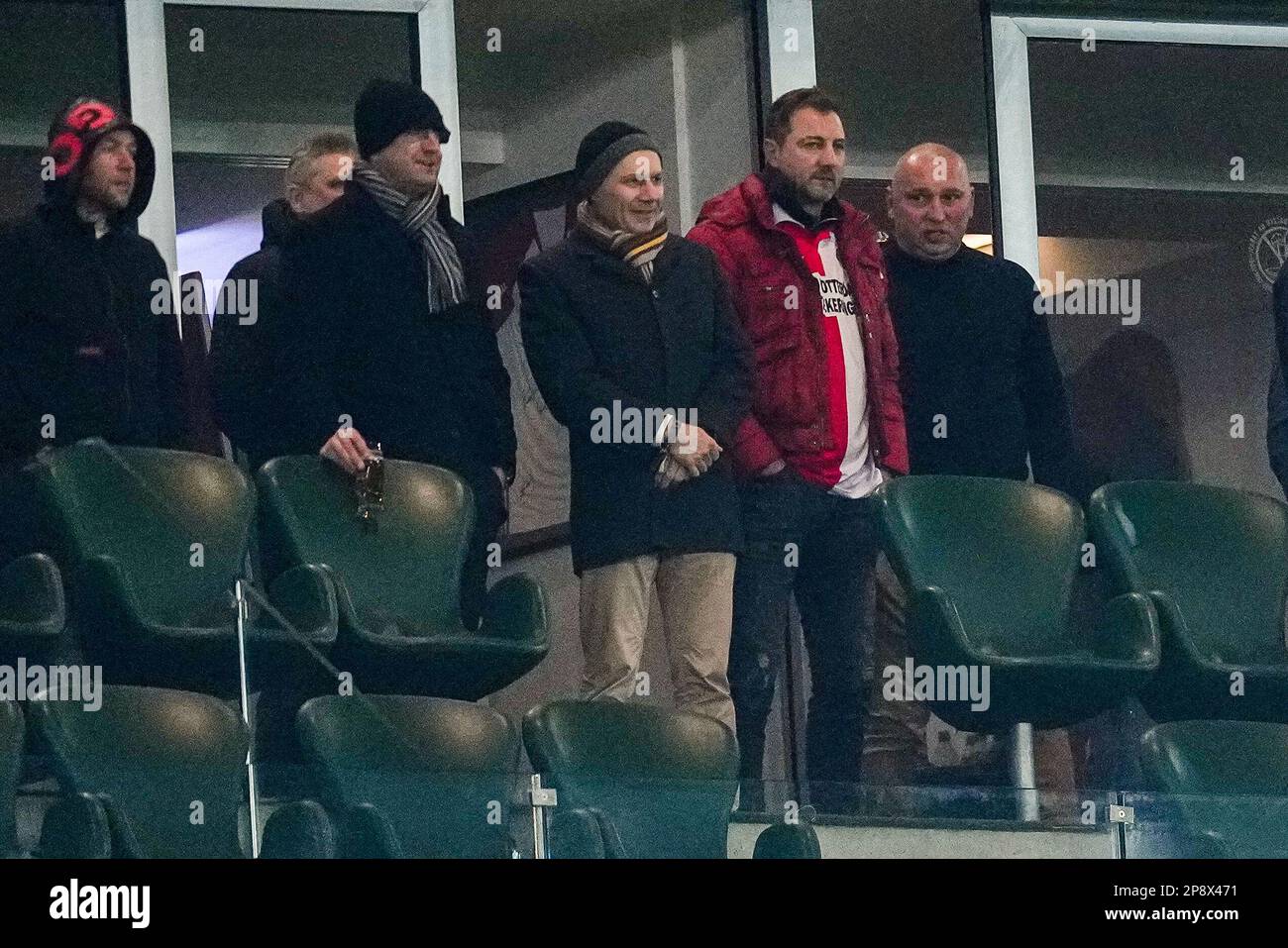 Warsaw - Jerzy Dudek during the match between Shakhtar Donetsk v Feyenoord at Stadion Wojska Polskiego on 9 March 2023 in Warsaw, Poland. (Box to Box Pictures/Yannick Verhoeven) Stock Photo
