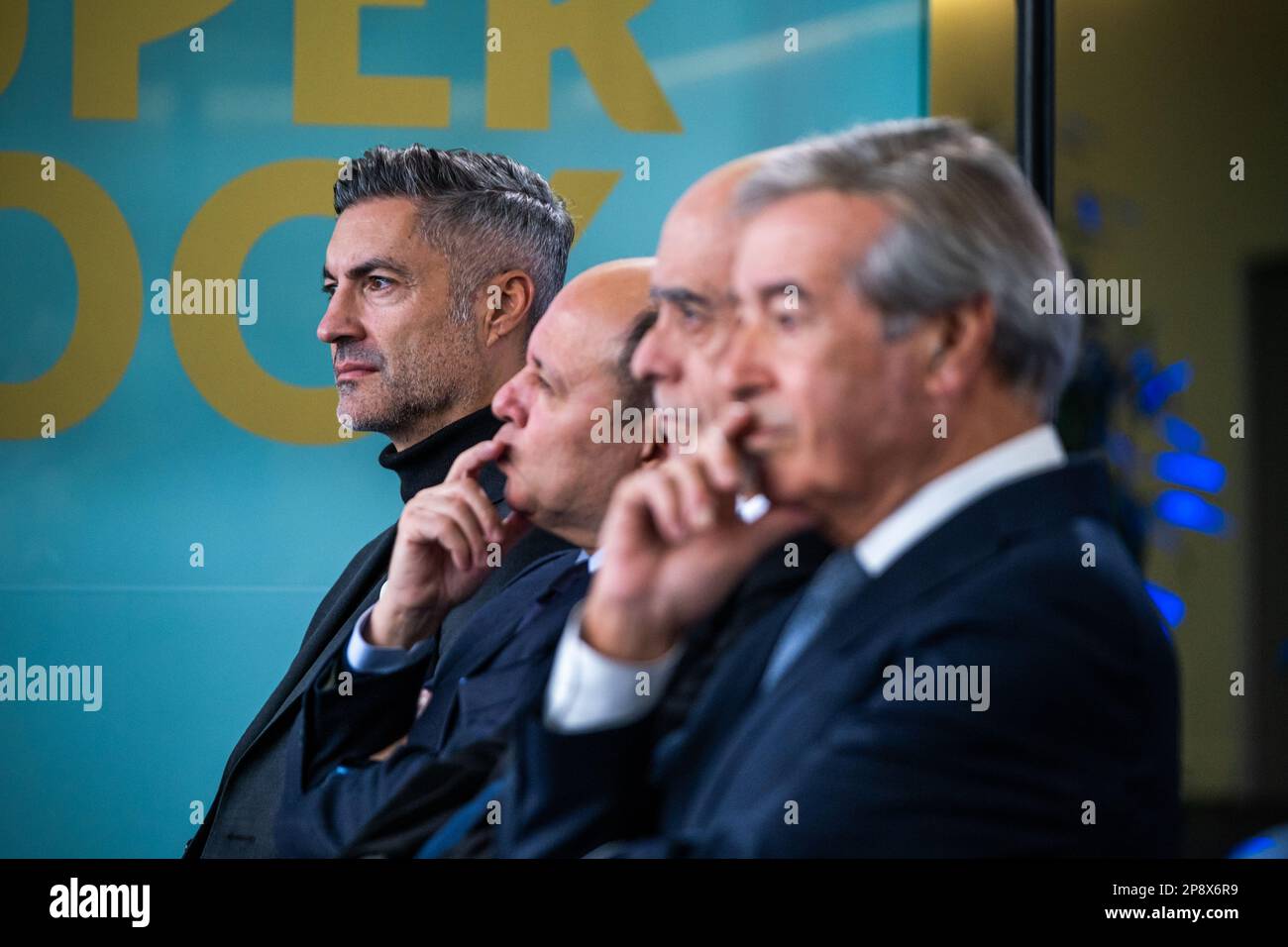 Porto 09/03/2023 - FC Porto extends its relationship with Super Bock, one  of its main partners. The event took place at EstÃdio do Dragão, and was  attended by Jorge Nuno Pinto da