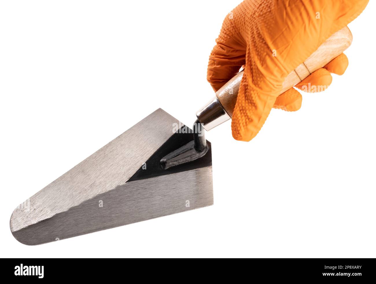 Hand holding a trowel hi res stock photography and images Alamy