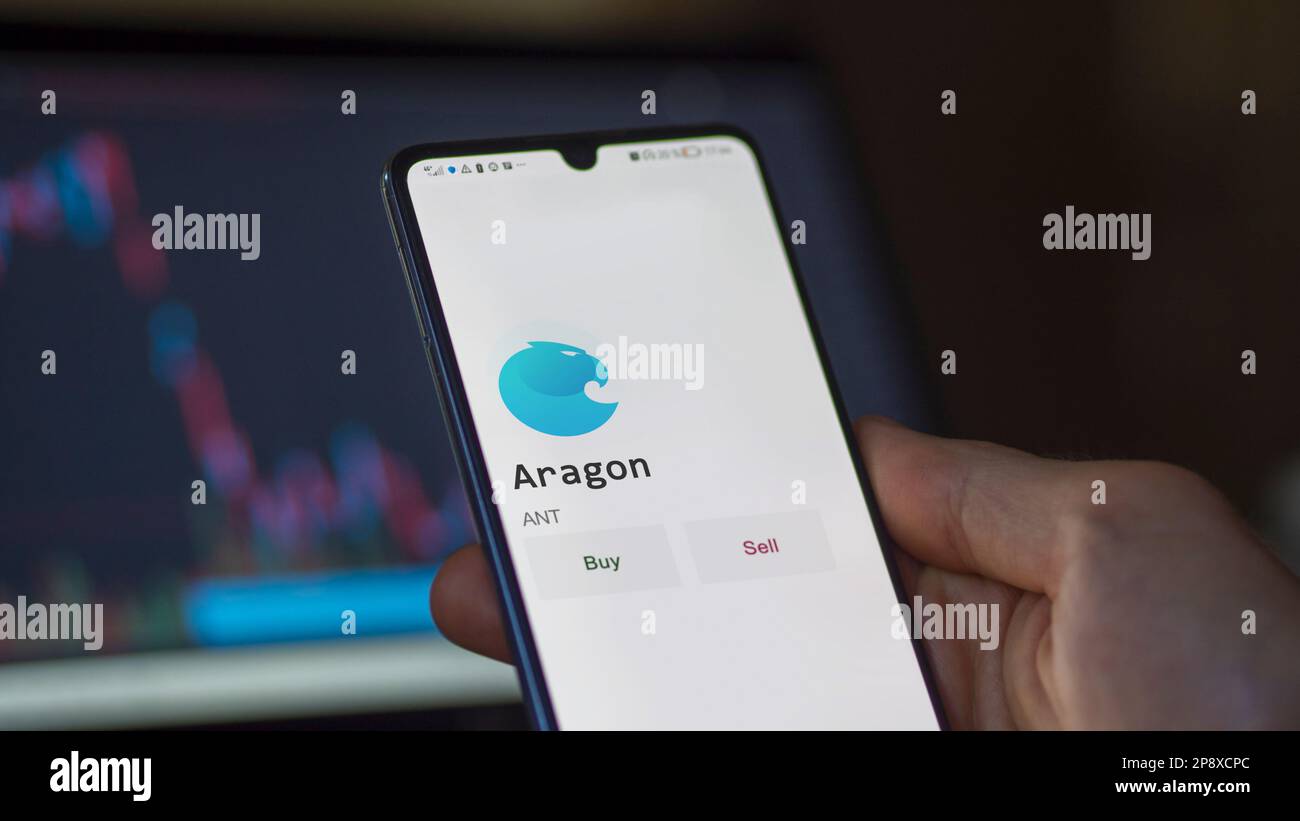 Aragon blockchain hi-res stock photography and images - Alamy