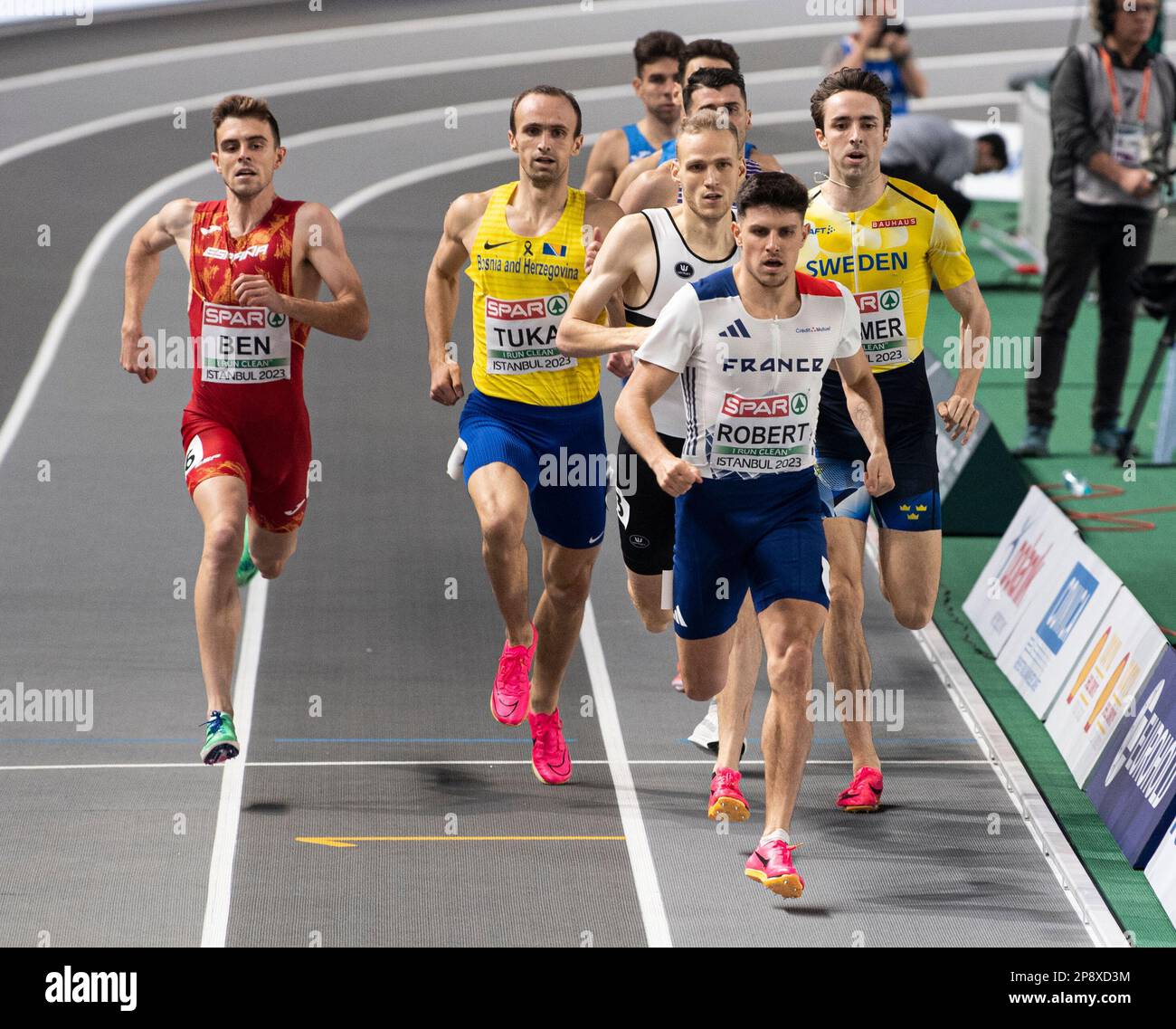 Amel Tuka of Bosnia-Herzegovina competing in the men’s 800m final at