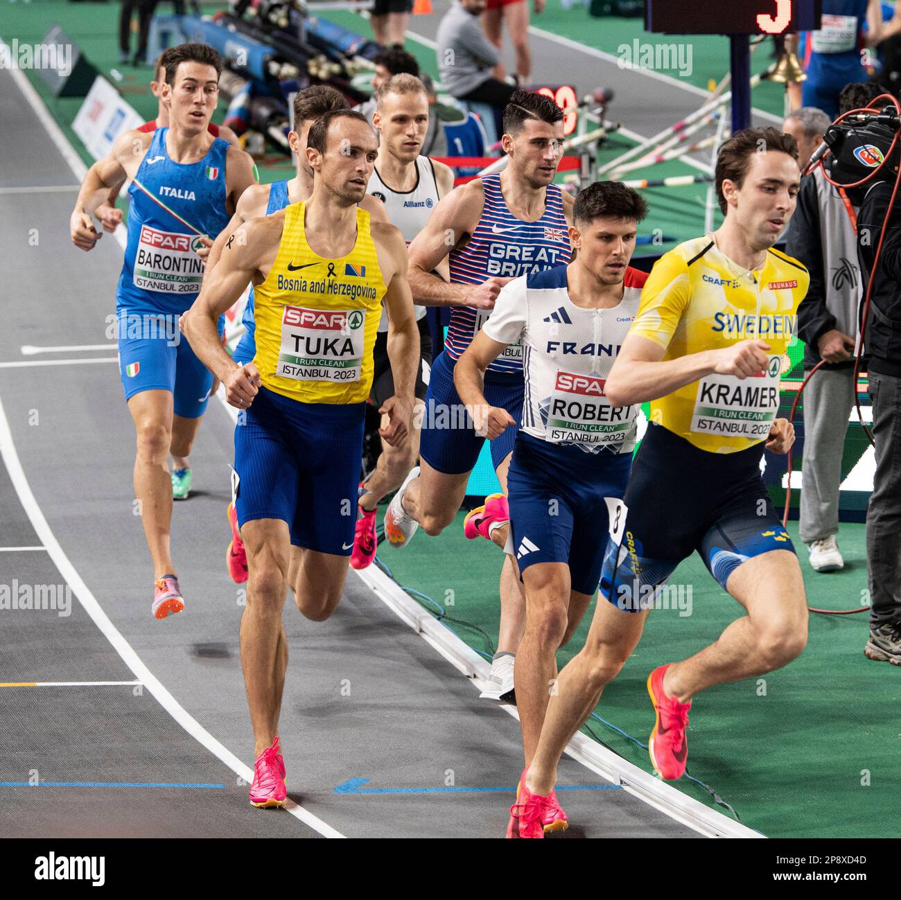 Amel Tuka of Bosnia-Herzegovina competing in the men’s 800m final at