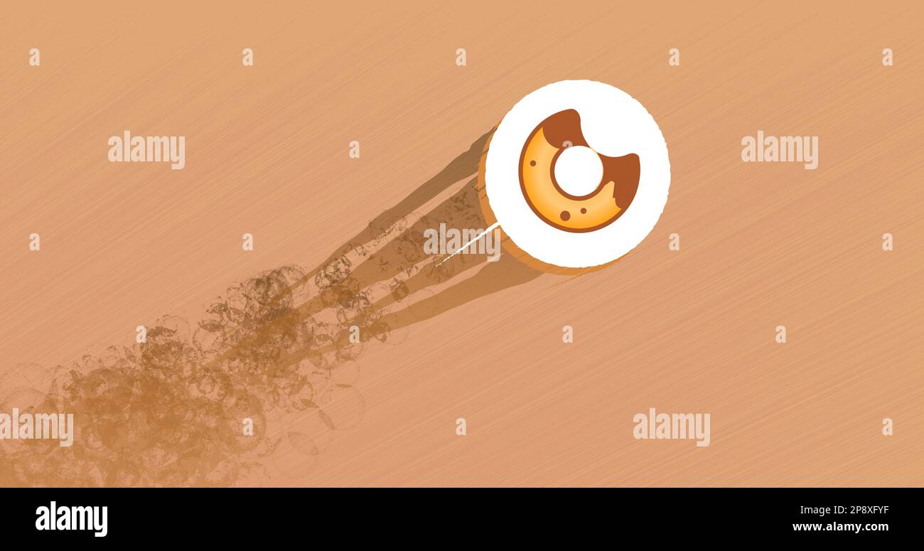 BAKE crypto asset token BAKE take off, unstick, coin skyrocketing in a bull  run. Rise of BakeryToken Stock Photo - Alamy