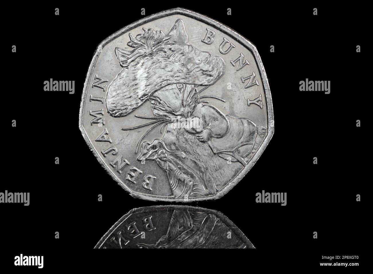2017 50p Coin Featuring Benjamin Bunny From The Tale Of Peter Rabbit By 2017-50p-coin-featuring-benjamin-bunny-from-the-tale-of-peter-rabbit-by