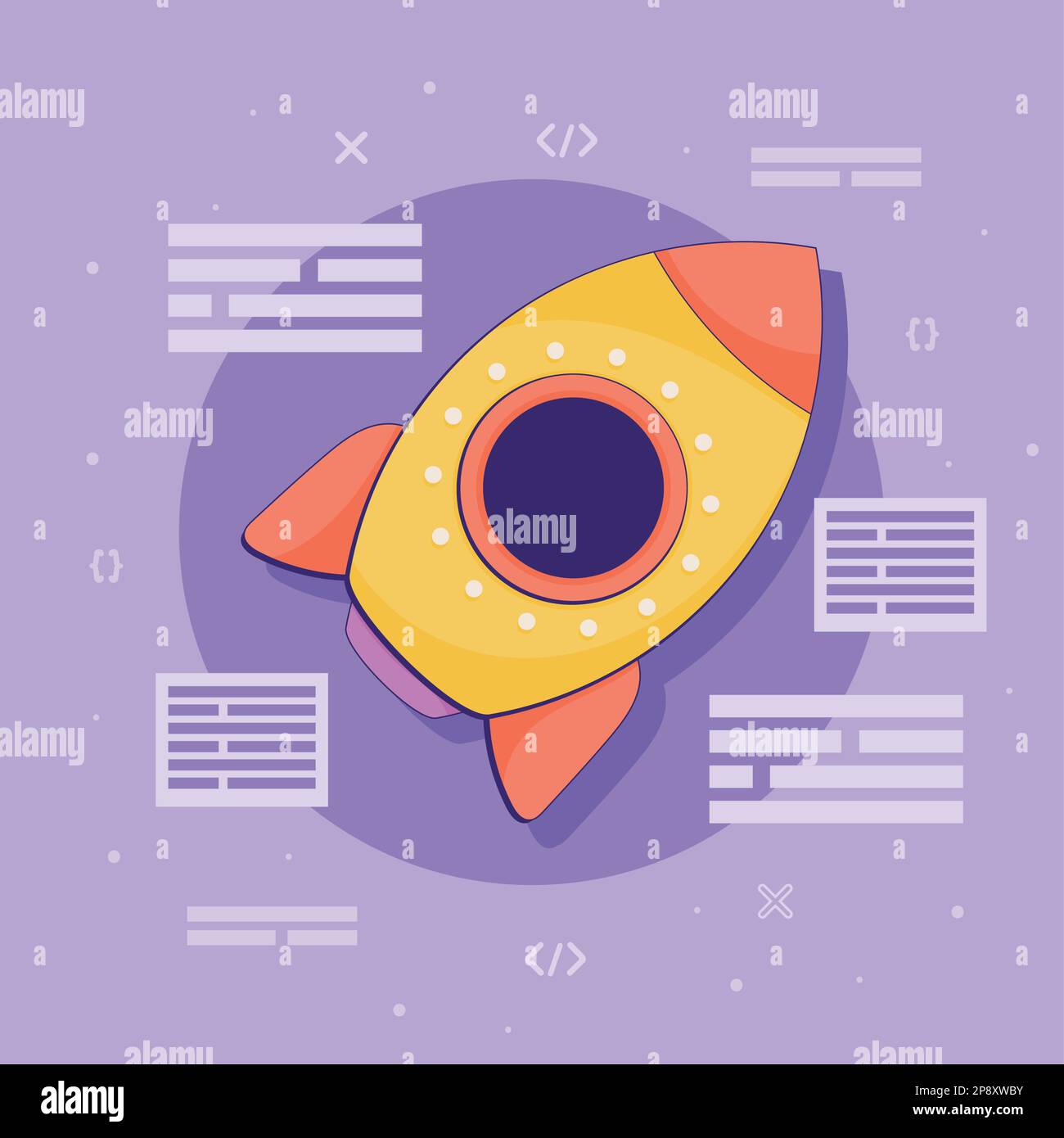 rocket launcher start up icon Stock Vector Image & Art - Alamy