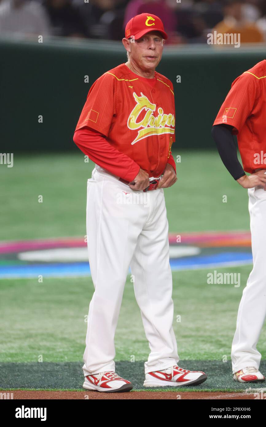 Tokyo, Japan. 9th Mar, 2023. Dean Treanor Manager (CHN) Baseball 2023