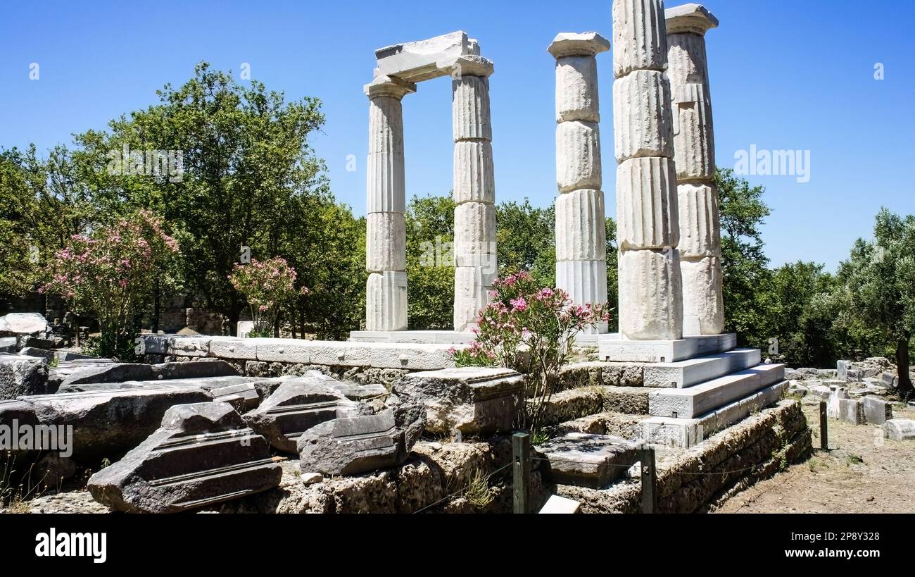 Samothrace Greek island in the northern Aegean Sea ideal for summer