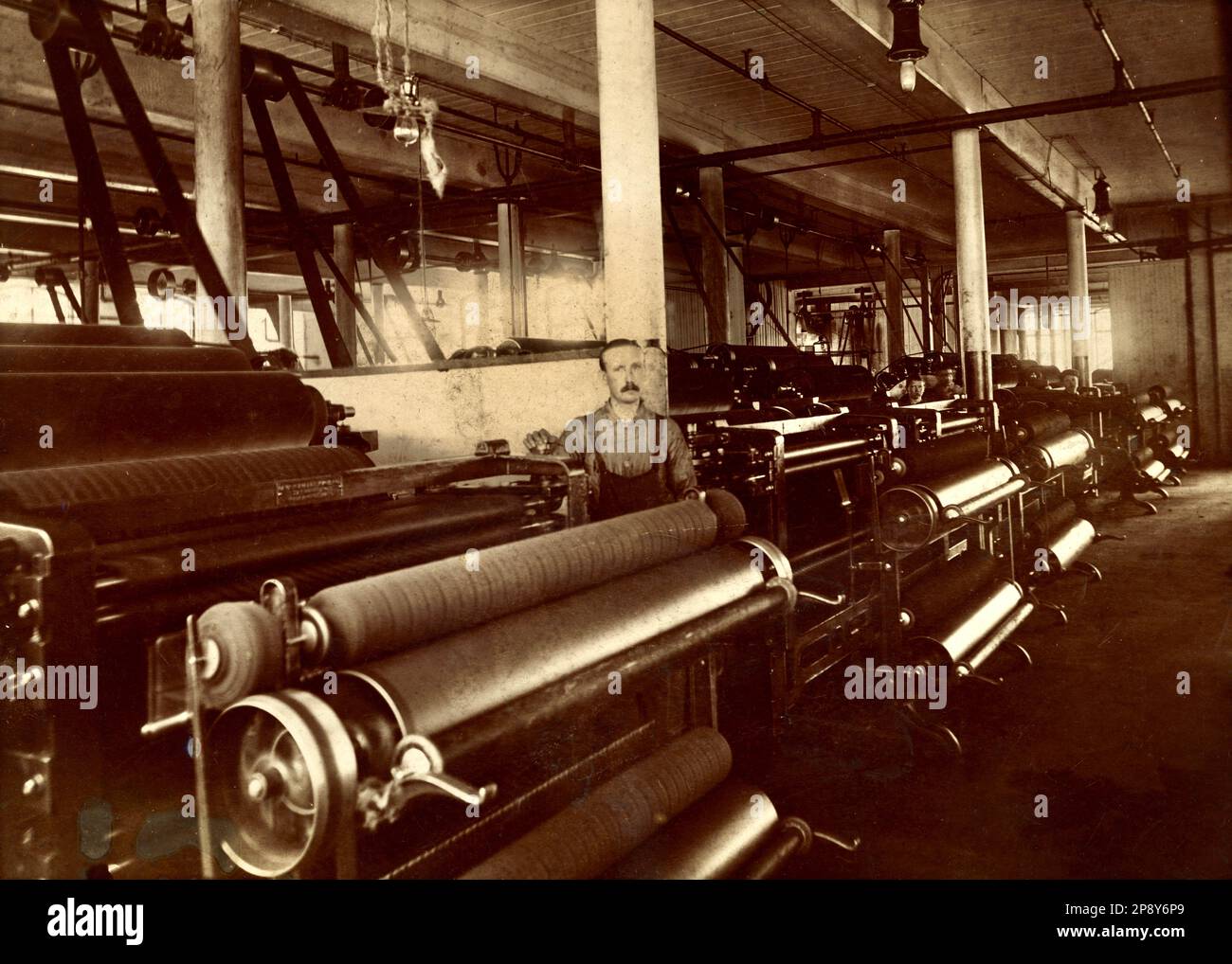 Vintage Printing Presses (maybe) early 1900s. Printing Machine, Printing Equipment, Newspaper Publisher? Turn of the Century Stock Photo