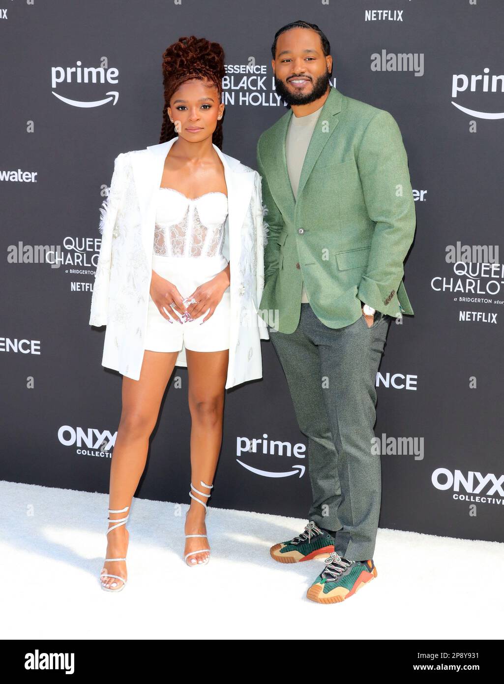 Century City, USA. 09th Mar, 2023. Dominique Thorne, Ryan Coogler