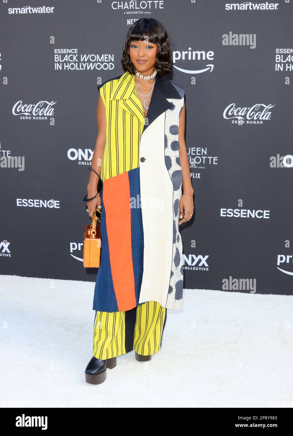 Century City, USA. 09th Mar, 2023. Arsema Thomas arrives Essence 16th