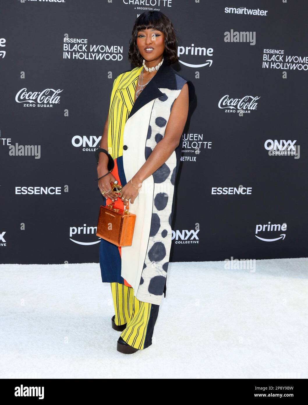 Century City, USA. 09th Mar, 2023. Arsema Thomas arrives Essence 16th