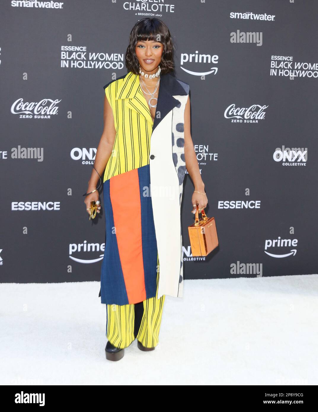 Century City, USA. 09th Mar, 2023. Arsema Thomas arrives Essence 16th