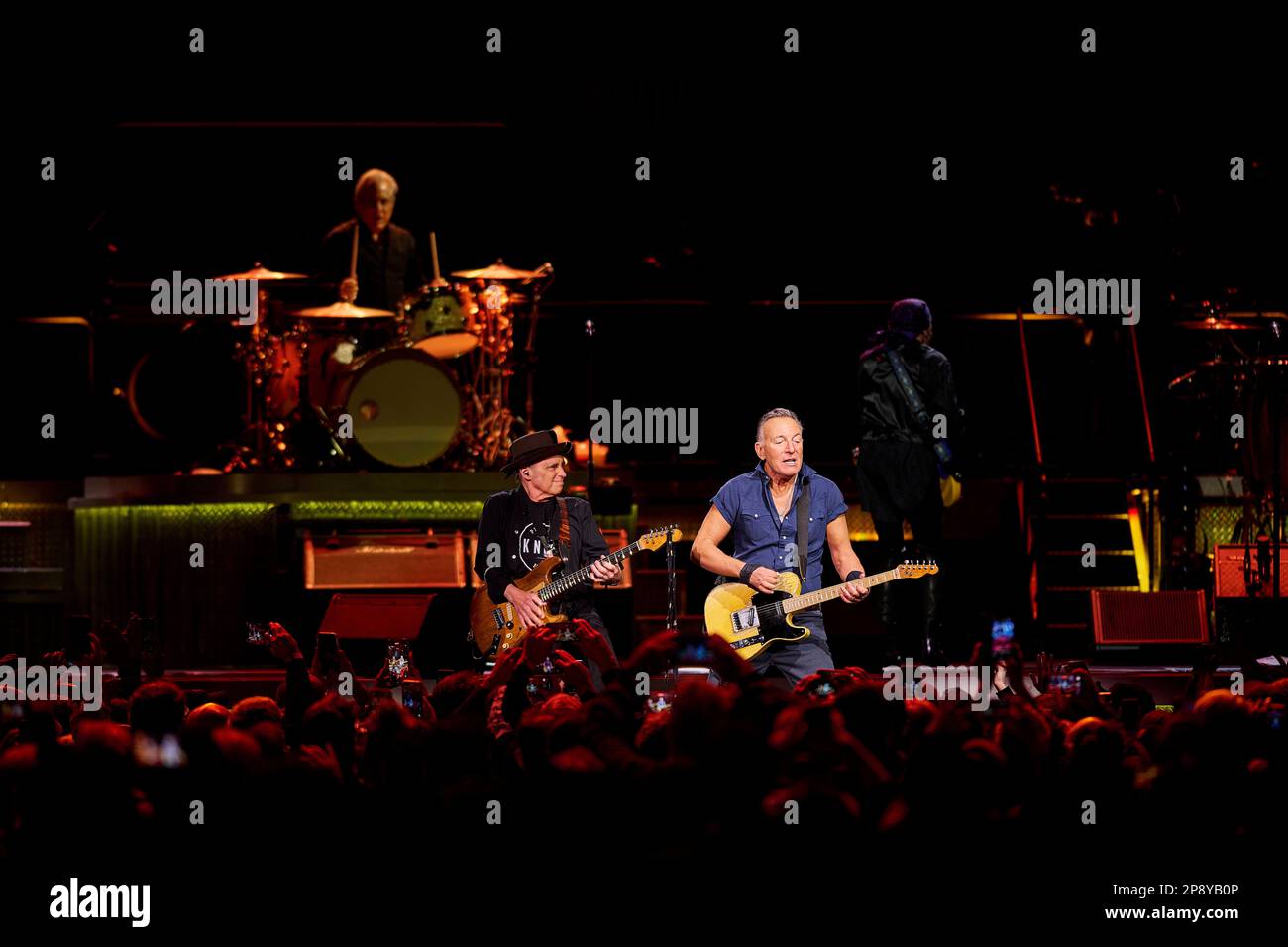 ST. PAUL, MN MARCH 5 Bruce Springsteen & the E Street Band perform at