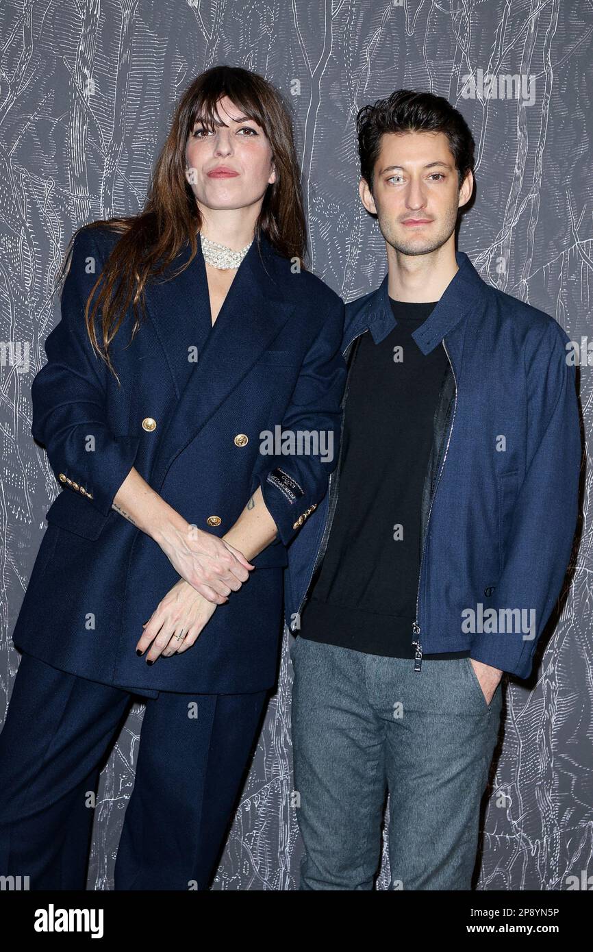 Paris, France. 09th Mar, 2023. Lou Doillon and Pierre Niney attends the ...