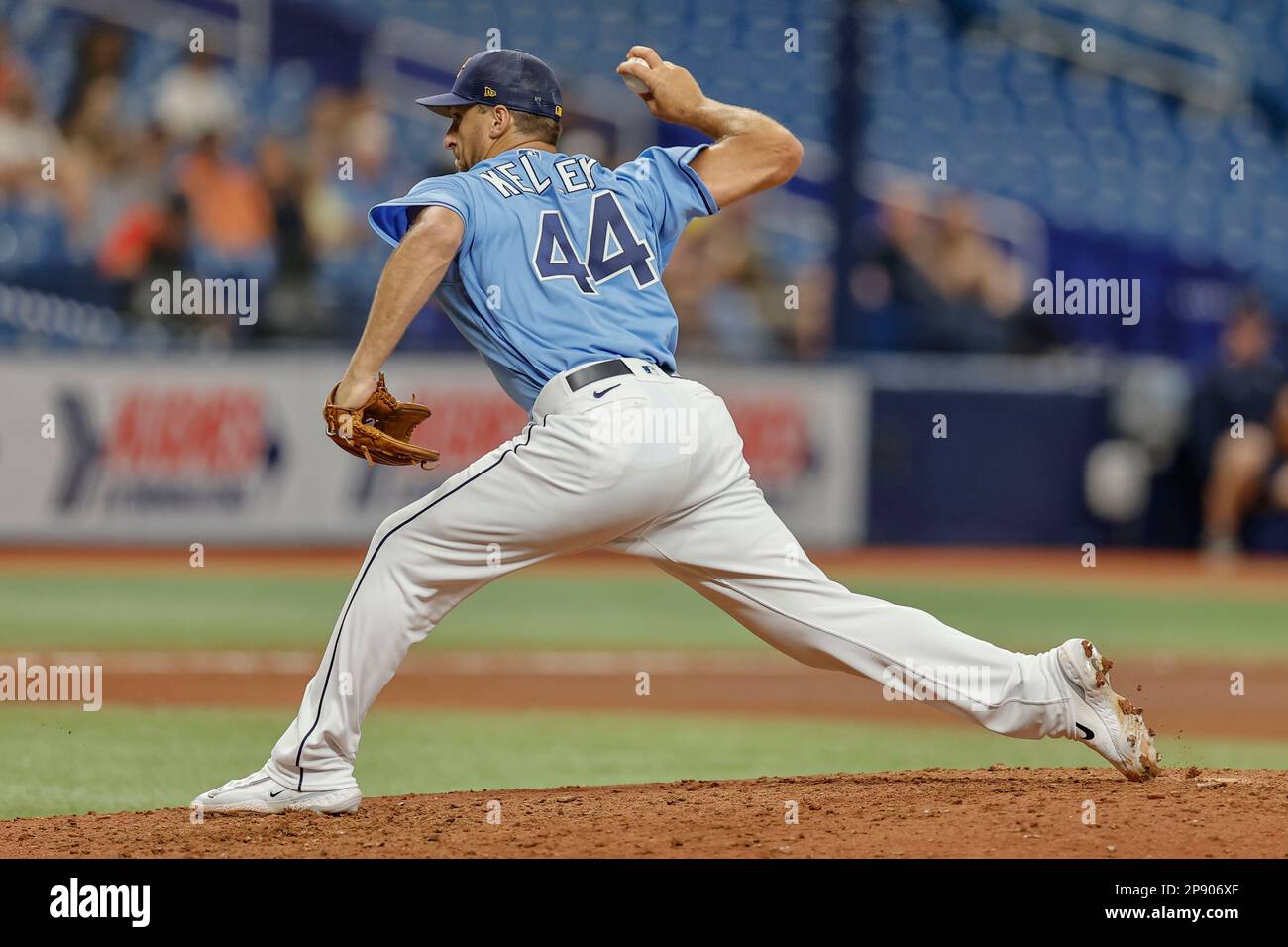 St. Petersburg, USA. 09th Mar, 2022. Tampa Bay Rays outfielder Niko  Hulsizer (76) claps the win after an MLB spring training game against the  Toronto Blue Jays at Tropicana Field., Thursday, Mar.