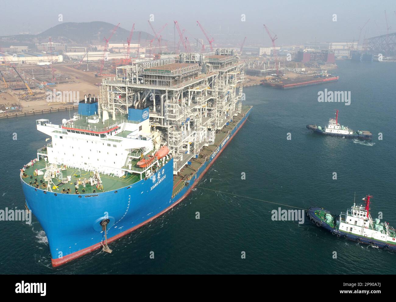 QINGDAO, CHINA - MARCH 10, 2023 - The world's first integrated modular ...