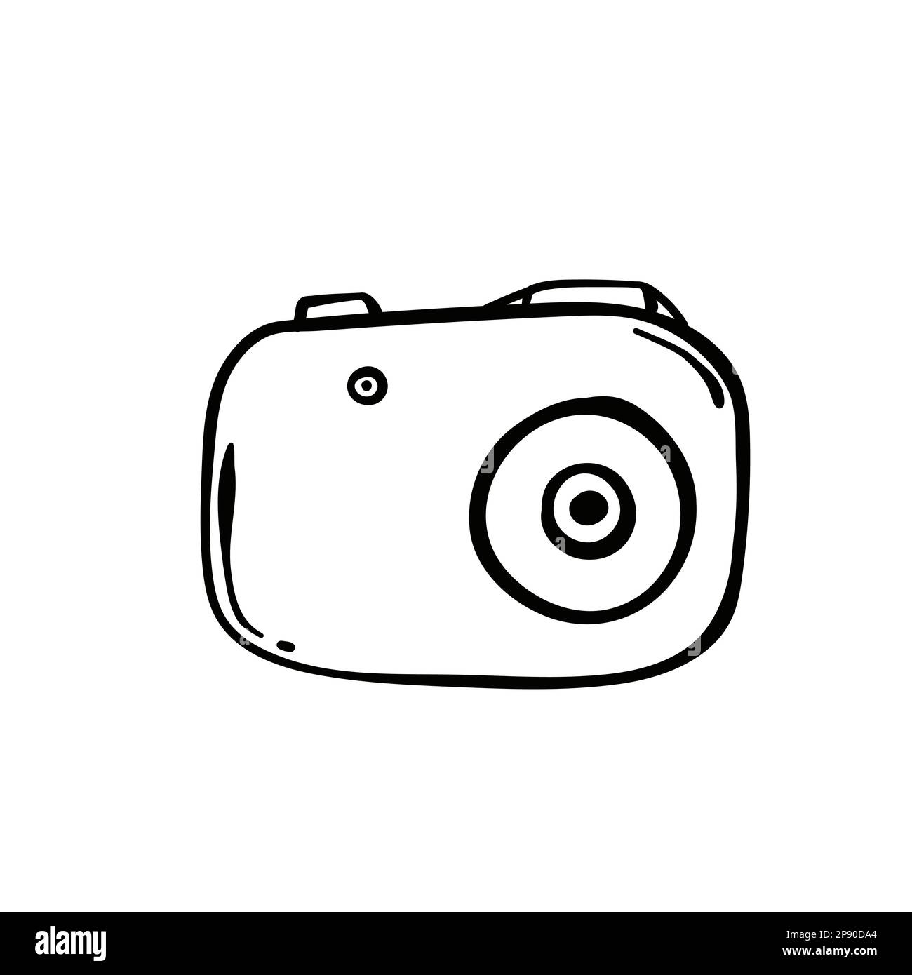 Kawaii photographic camera icon Cut Out Stock Images & Pictures - Alamy