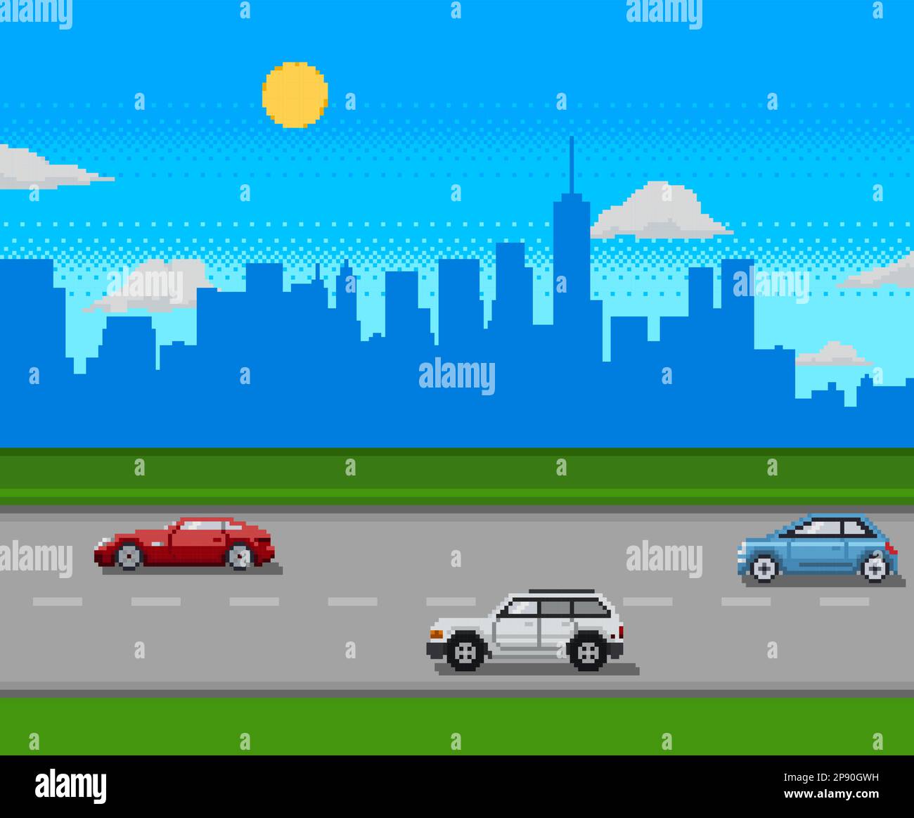 vintage-video-city-view-stock-vector-images-alamy