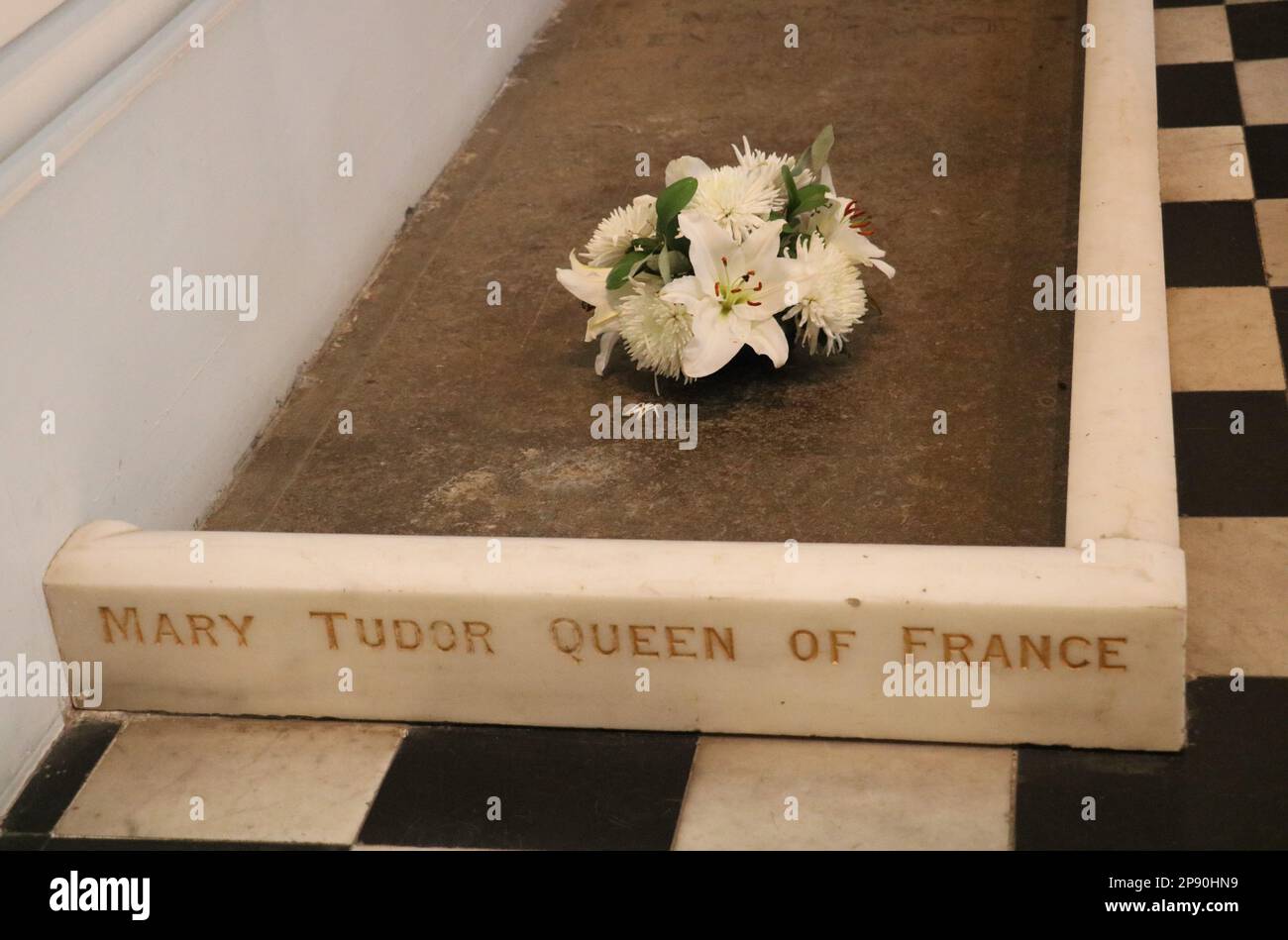 Tomb of Mary Tudor, Queen of France Stock Photo Alamy