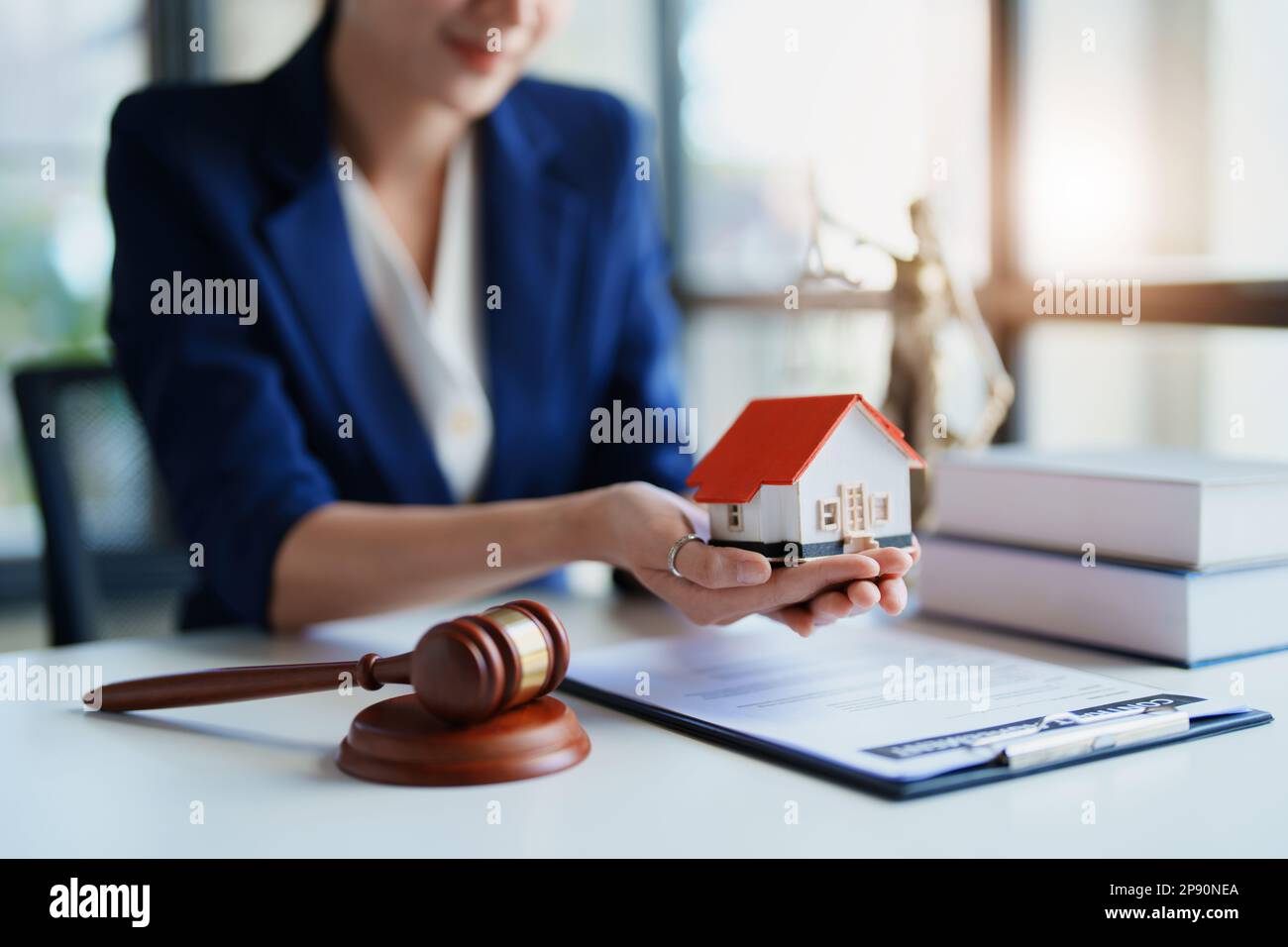 Law, Consultation, Agreement, Contract, Concept Attorney or Lawyer is