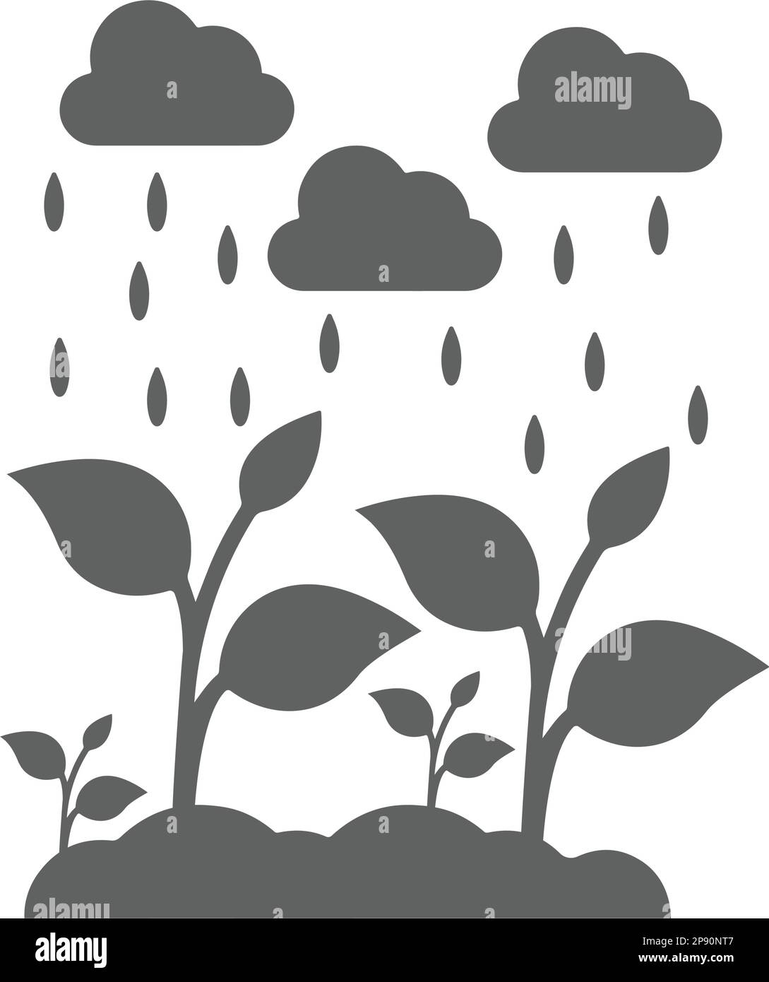 Organized foliage Stock Vector Images - Alamy