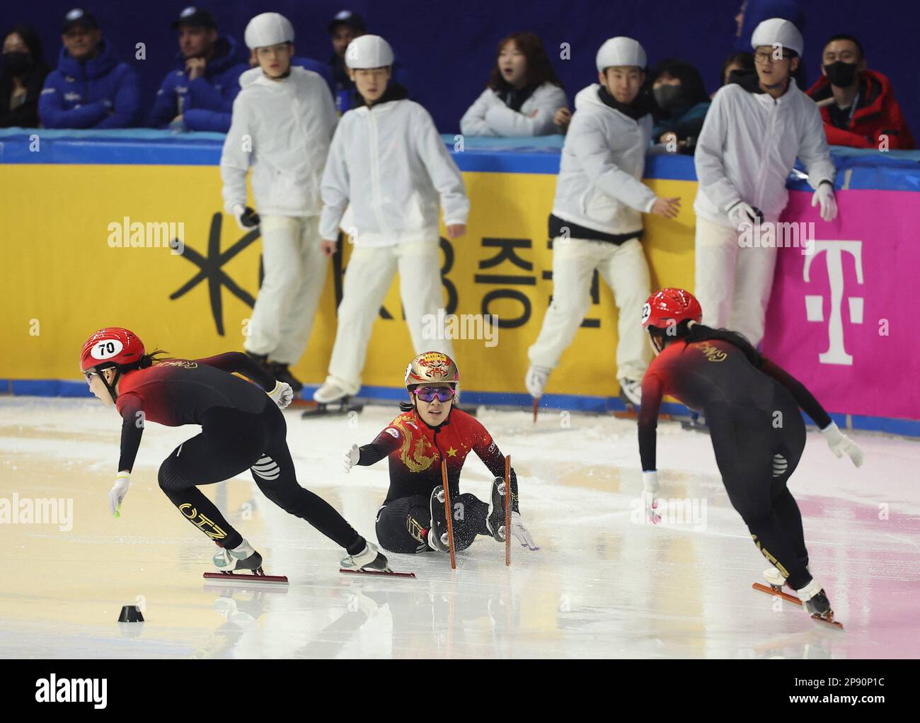 Isu short track speed skating world championships hires stock