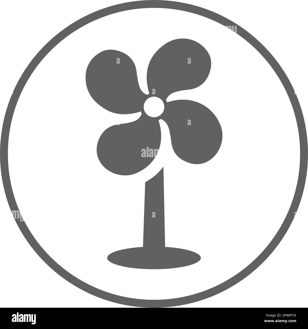 Cooler, table fan icon. Beautiful, meticulously designed icon. Well ...