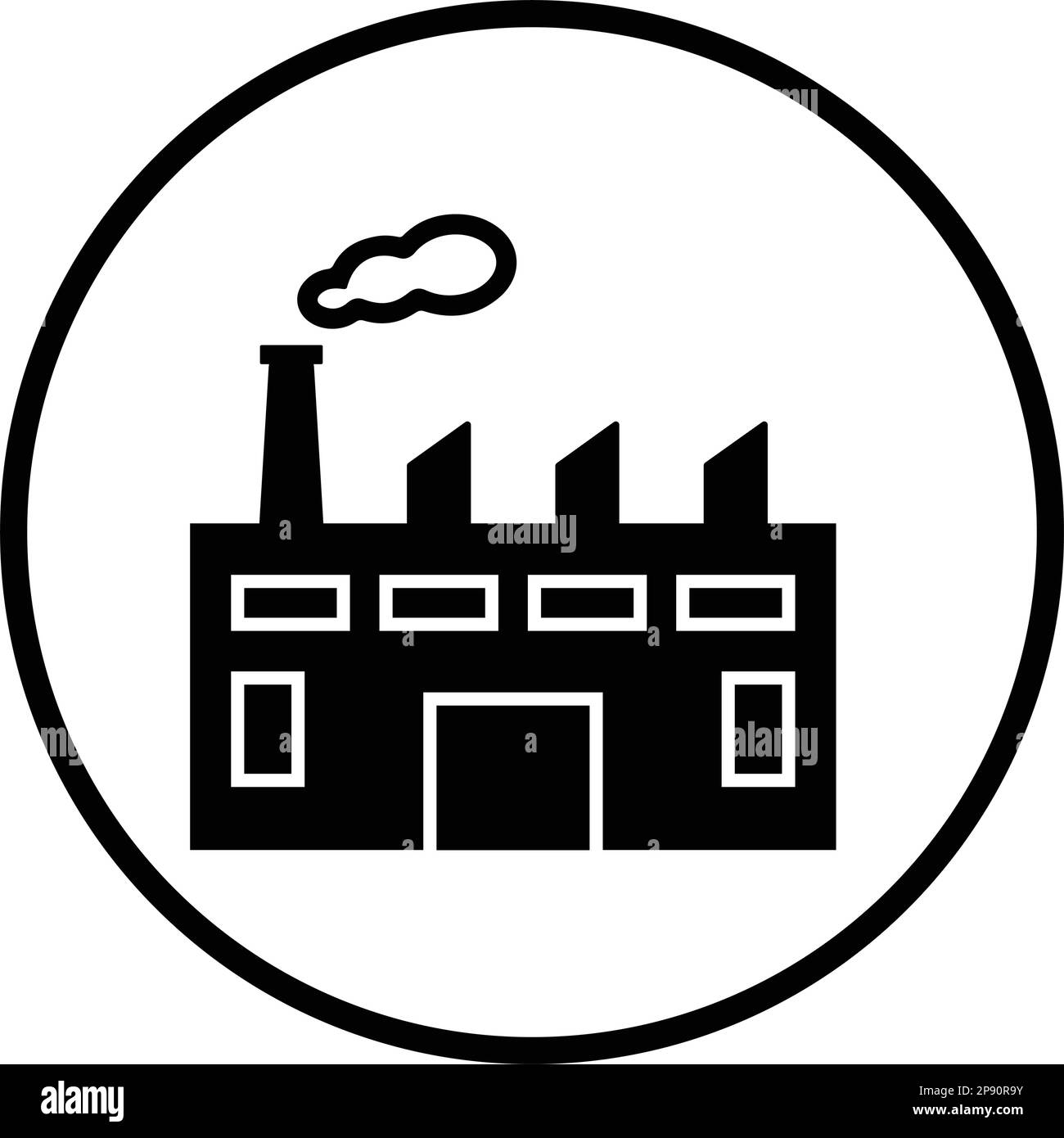 Industry, factory, icon. Beautiful, meticulously designed icon. Well