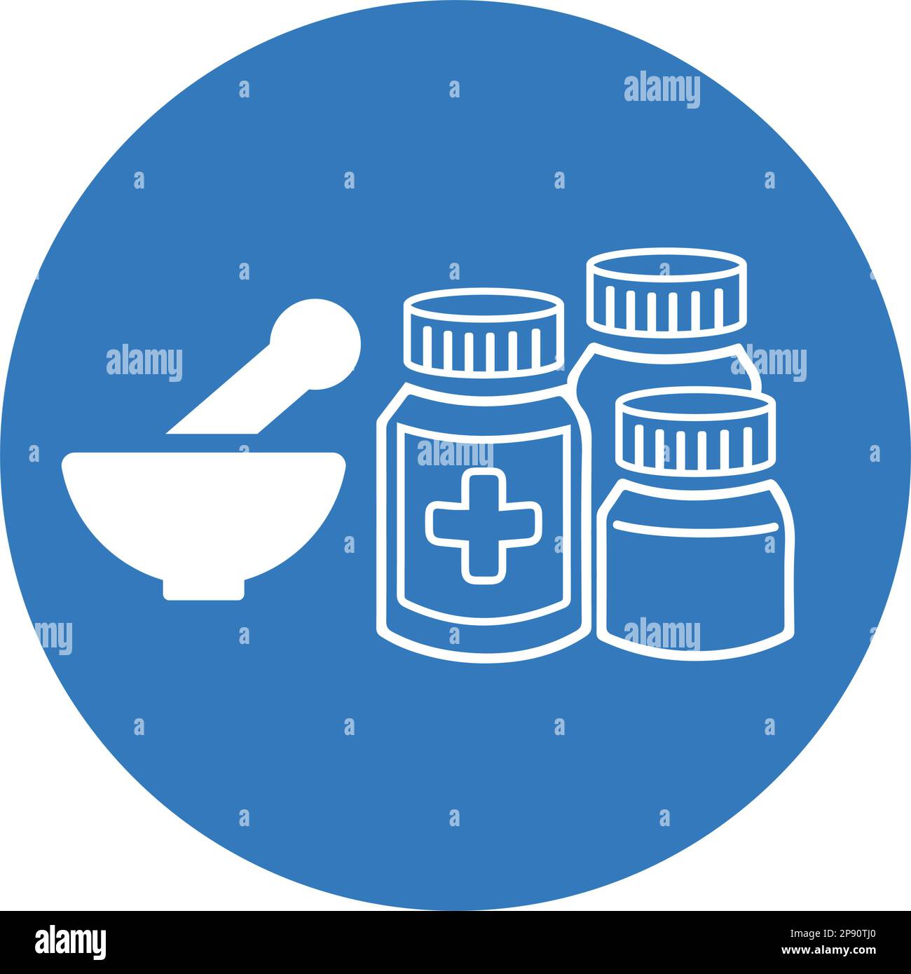 Homeopathy. Set of vector icons. Homeopathic pills, storage kit, mortal,  pestle, book Materia Madica, bottles Stock Vector Image & Art - Alamy