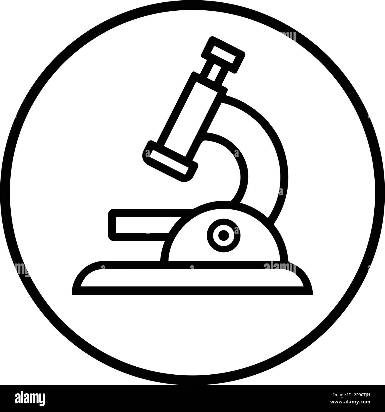 Microscope icon. Beautiful design and fully editable vector for commercial, print media, web or any type of design projects. Stock Vector