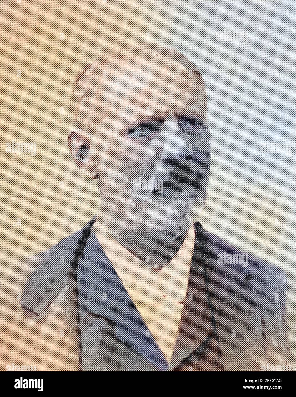 Theodor Sickel, seit 1884 Ritter von Sickel (18. Dezember 1826 - 21. April 1908) war ein deutsch-österreichischer Historiker und Diplomatiker, Historisch, digital restaurierte Reproduktion von einer Vorlage aus dem 19. Jahrhundert Stock Photo