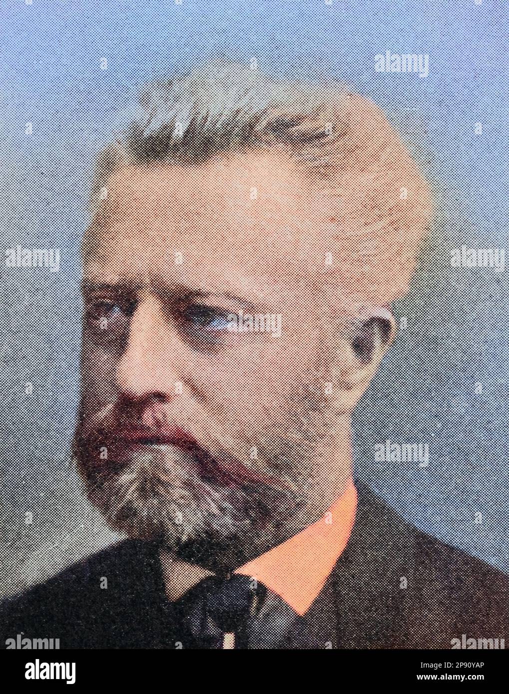 Christian Friedrich Georg Wilhelm Oncken (19. Dezember 1838 - 11. August 1905) war ein deutscher Historiker, Historisch, digital restaurierte Reproduktion von einer Vorlage aus dem 19. Jahrhundert Stock Photo