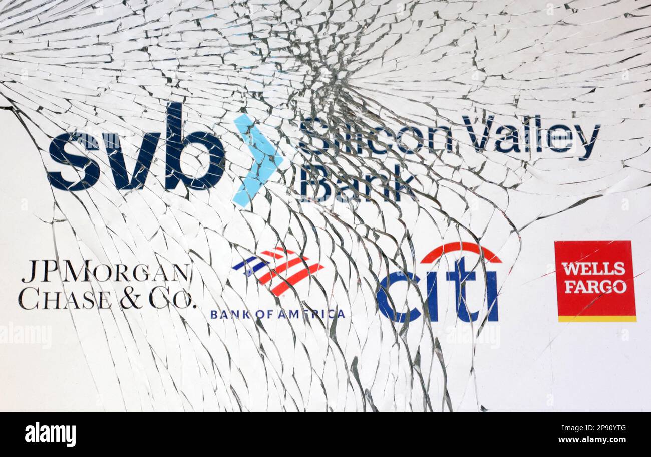 SVB (Silicon Valley Bank), JP Bank of America, Citibank and