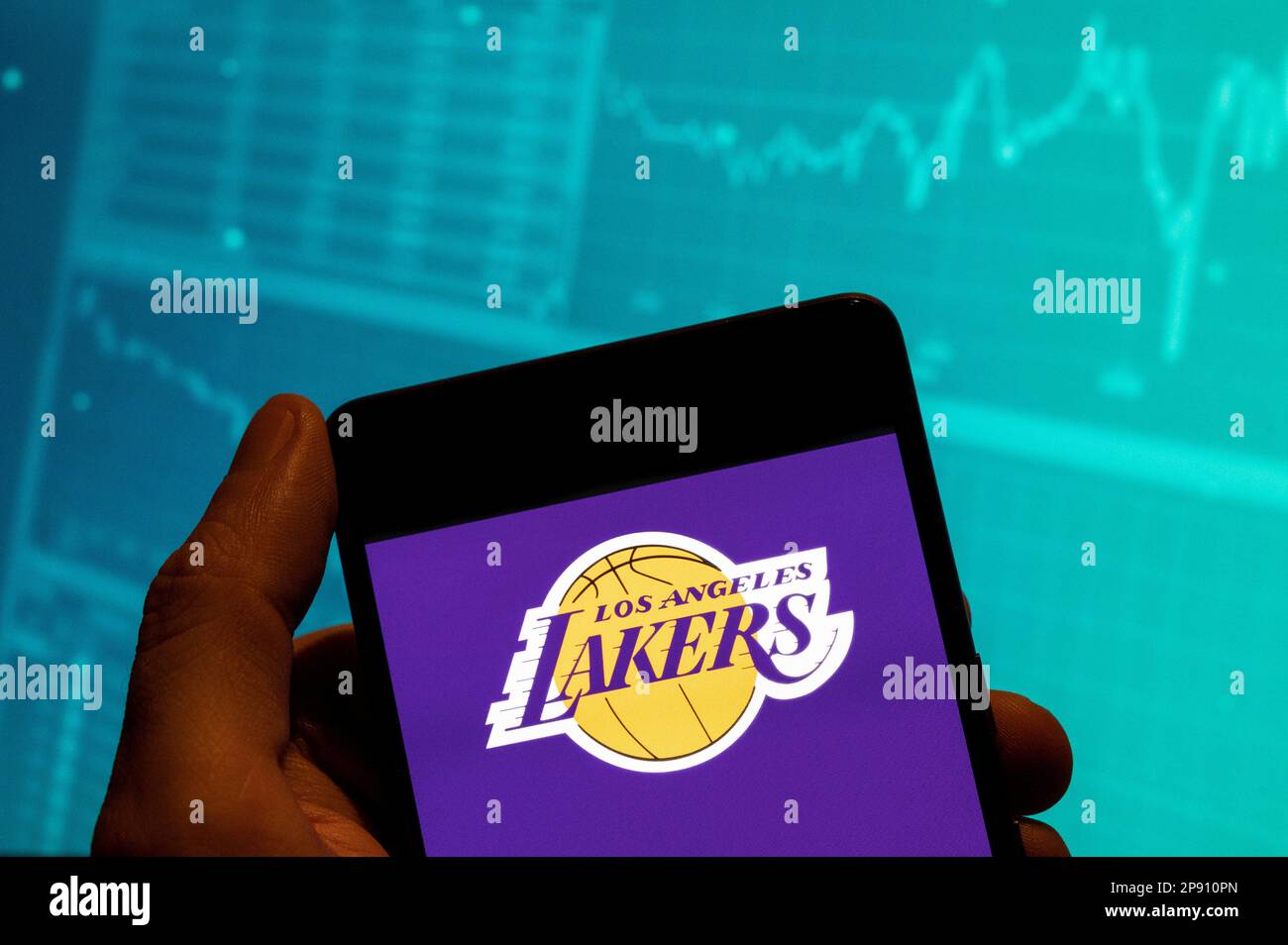 Lakers logo hi-res stock photography and images - Alamy