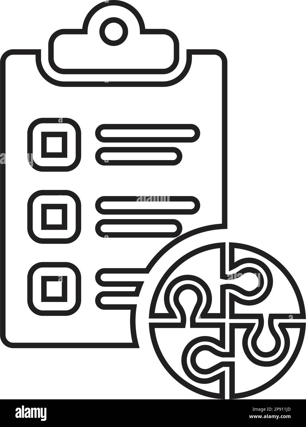 Related content icon. Well organized simple vector and meticulously design. Stock Vector