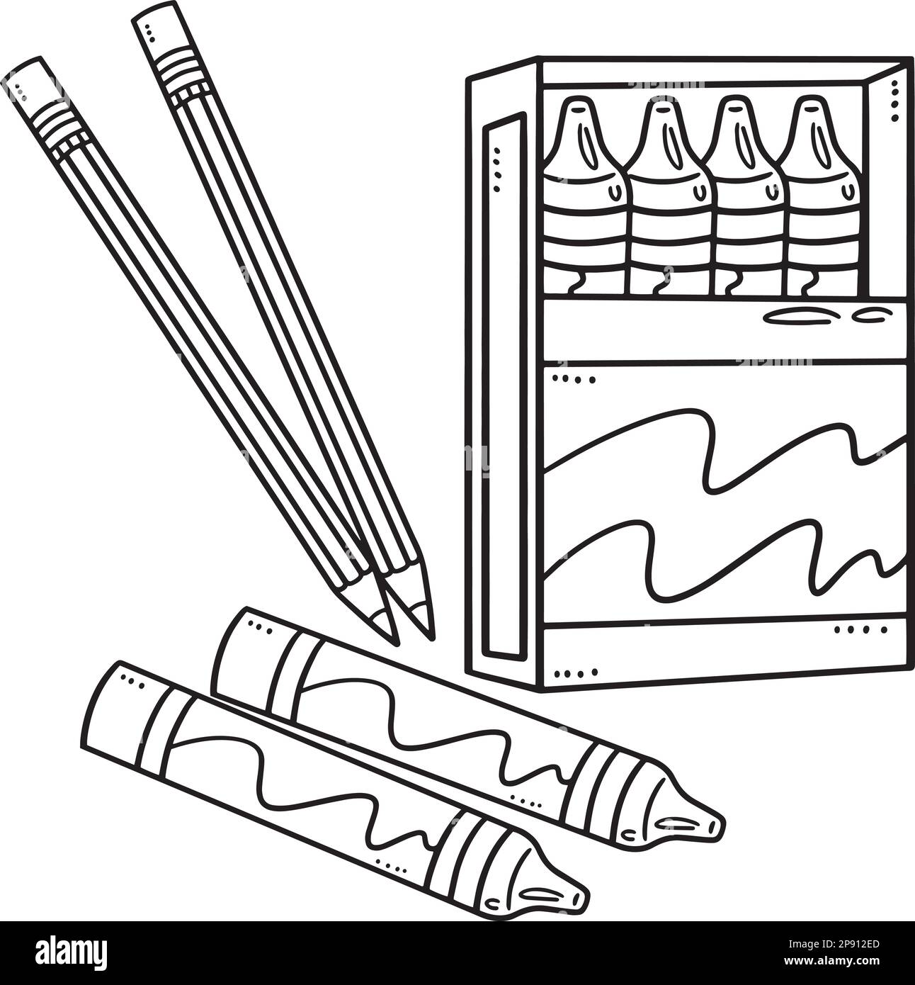 Crayon coloring pages & clipart, at
