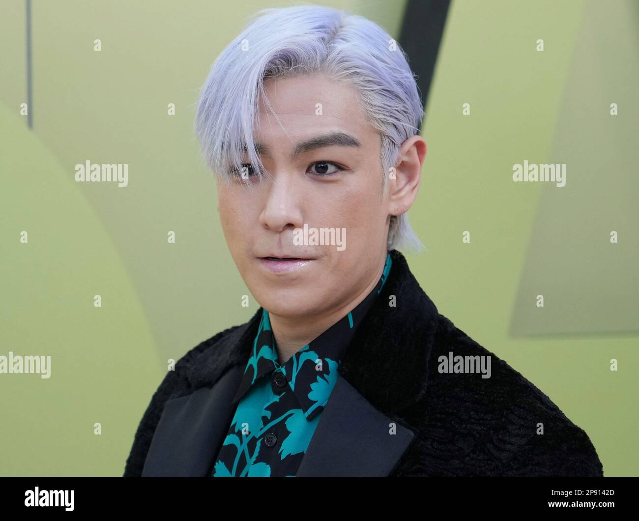 Los Angeles, USA. 09th Mar, 2023. T.O.P. aka Choi Seung-Hyun arrives at ...