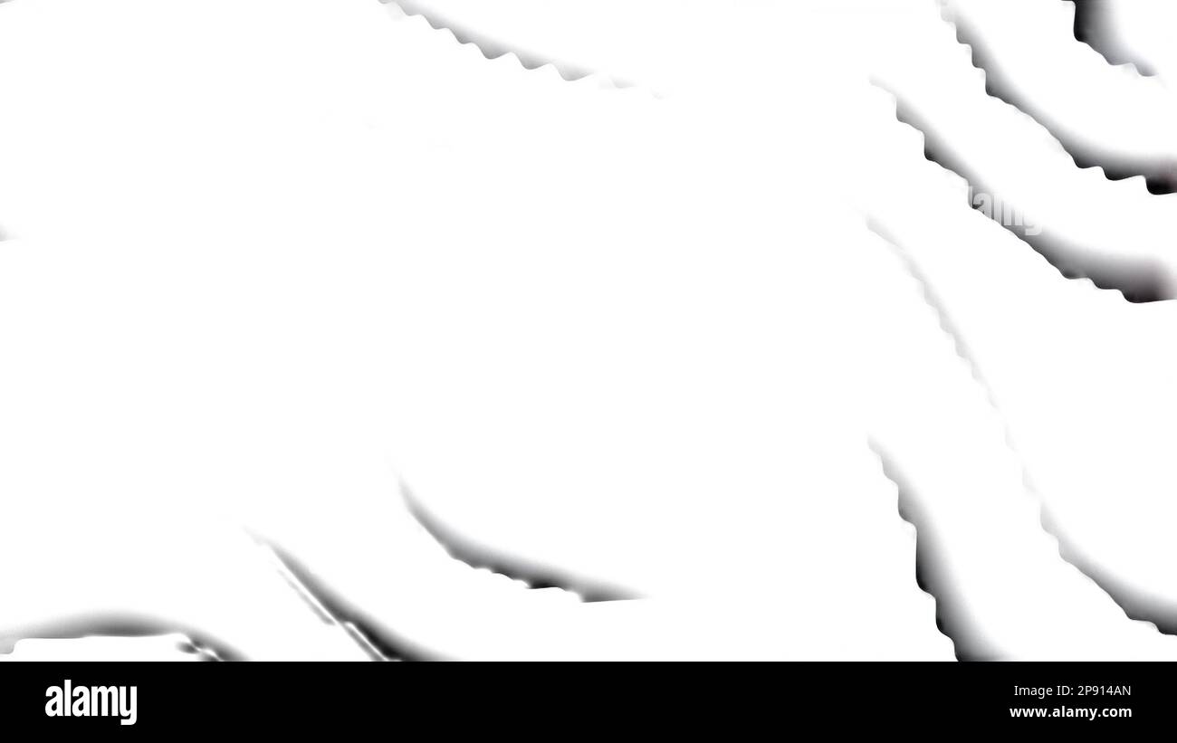 White waves. Computer generated 3d render Stock Photo - Alamy